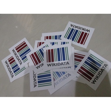 Stiker Logo Wikidata