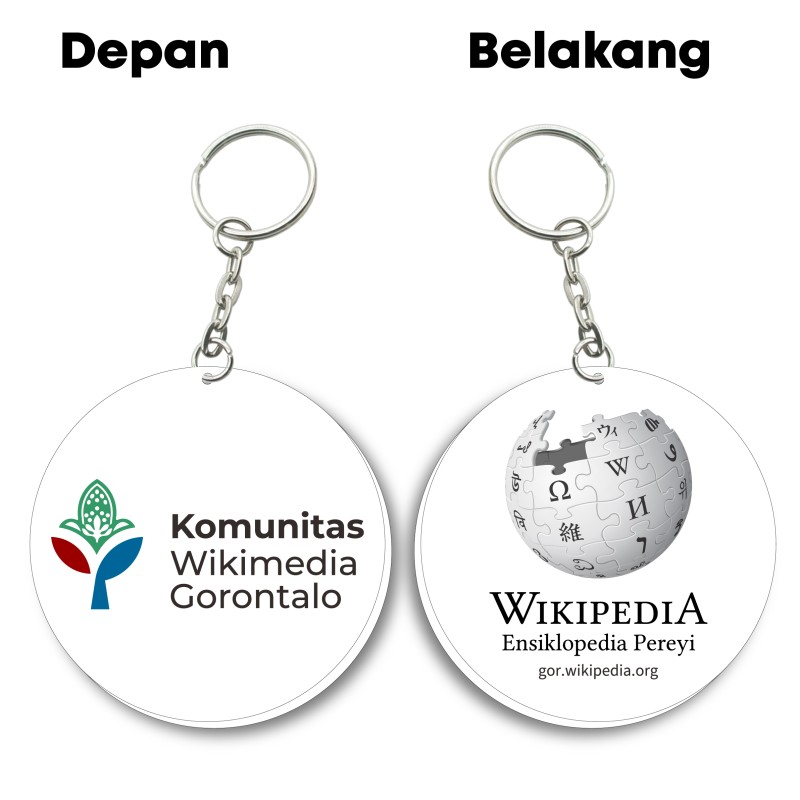 Gantungan Kunci Komunitas Gorontalo