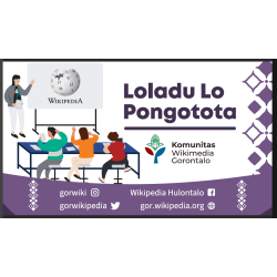 Stiker Komunitas Gorontalo