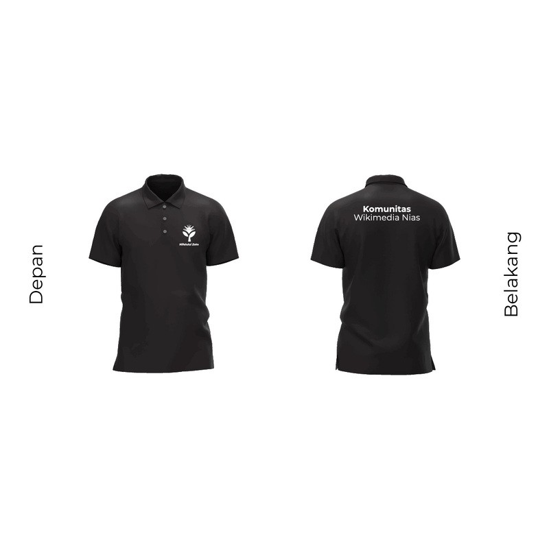 Kaos Polo Komunitas Nias