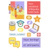 Stiker Cut Pendidikan (Saya Membuat Wikipedia)