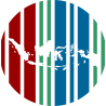 Stiker Logo Wikidata Indonesia Bulat