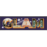 Stiker GLAM Persegi Panjang