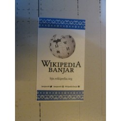 Stiker Wikipedia Banjarmasin
