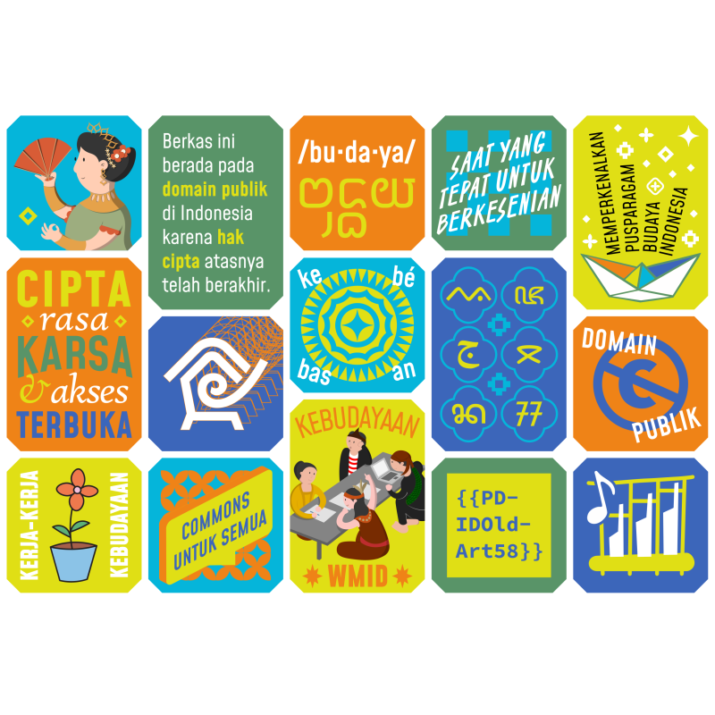 Stiker Kebudayaan